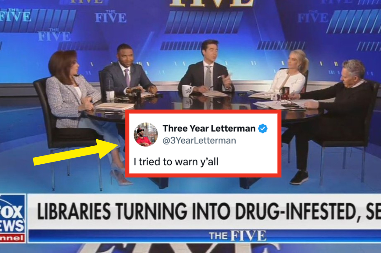 People Are Losing It Over Fox News Calling Libraries “Drug-Infested Sex Dens”