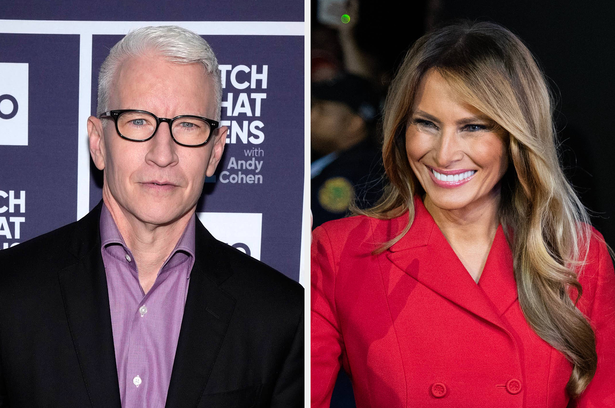 Anderson Cooper Apologized Multiple Times On Air For How Shocked He Was By Melania Trump’s Latest Social Media Post